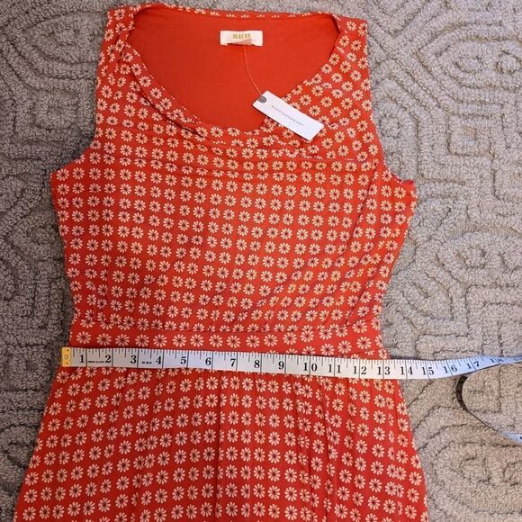 Nwt ANTHROPOLOGIE MAEVE  Brianne Cowl Neck Dress XS @V - Picture 10 of 12